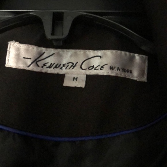 KENNETH COLE Black Jacket w/ detachable hood - Picture 2 of 8